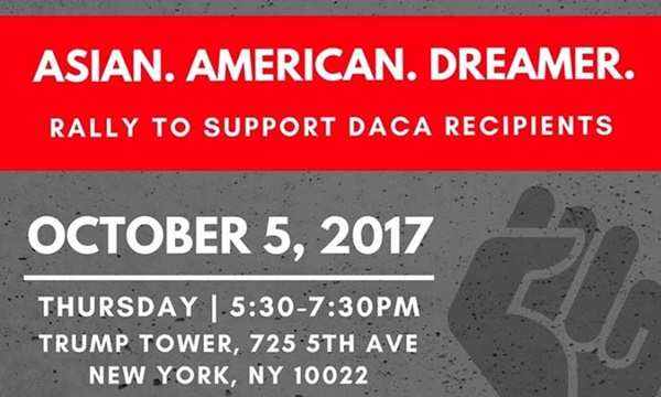 Asian American Dreamer Rally 10-05-17