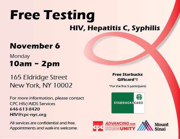 Free HIV and STDs Testing