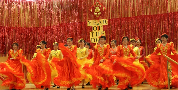 CPC Bklyn Senior Services Dance Team at Maimonides LNY Celebration