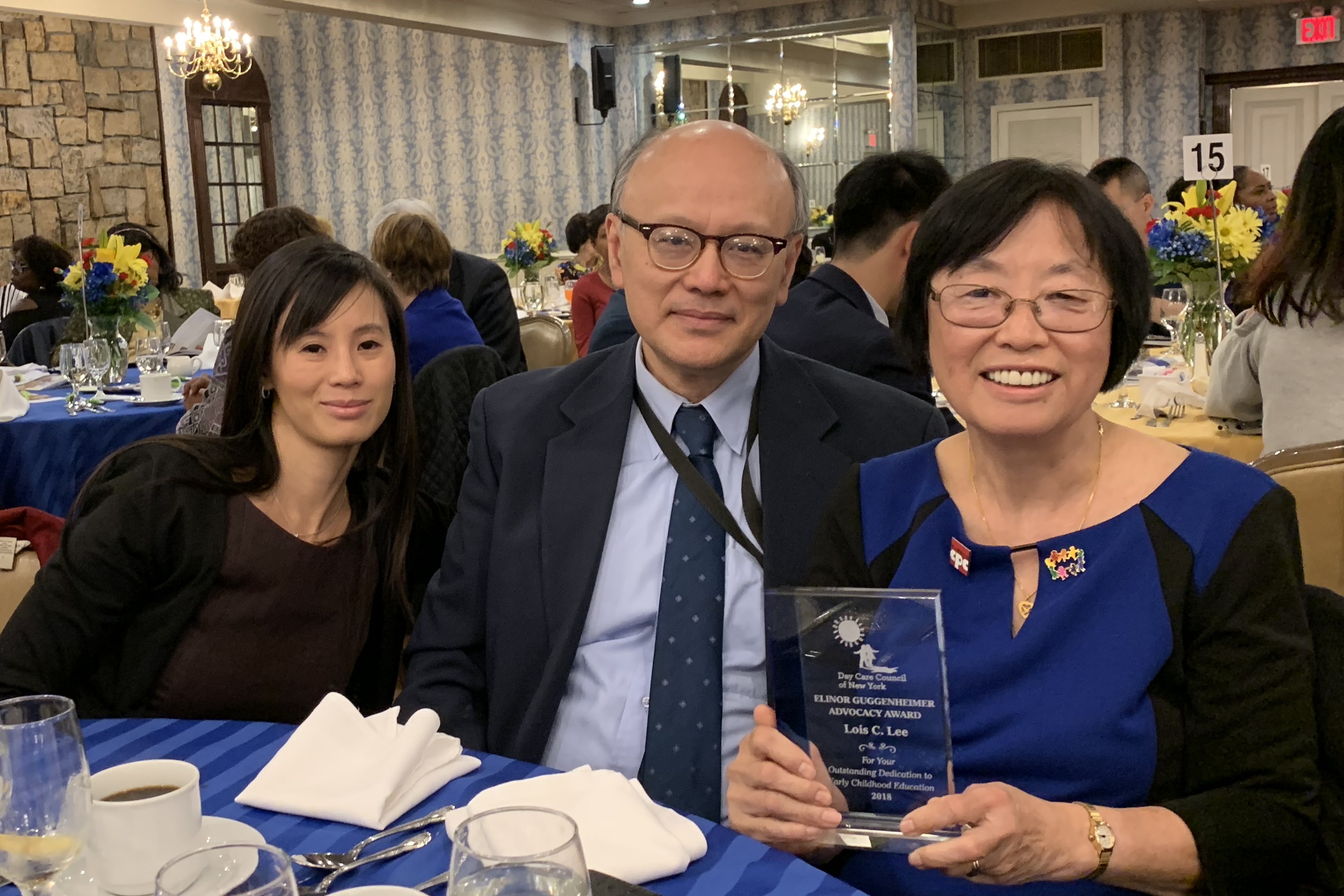 DCCNY 2018 Unsung Hero Lois Lee and Family