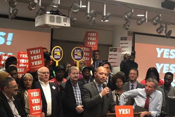 2018-11-01 Get Out to Vote Rally with 32BJ