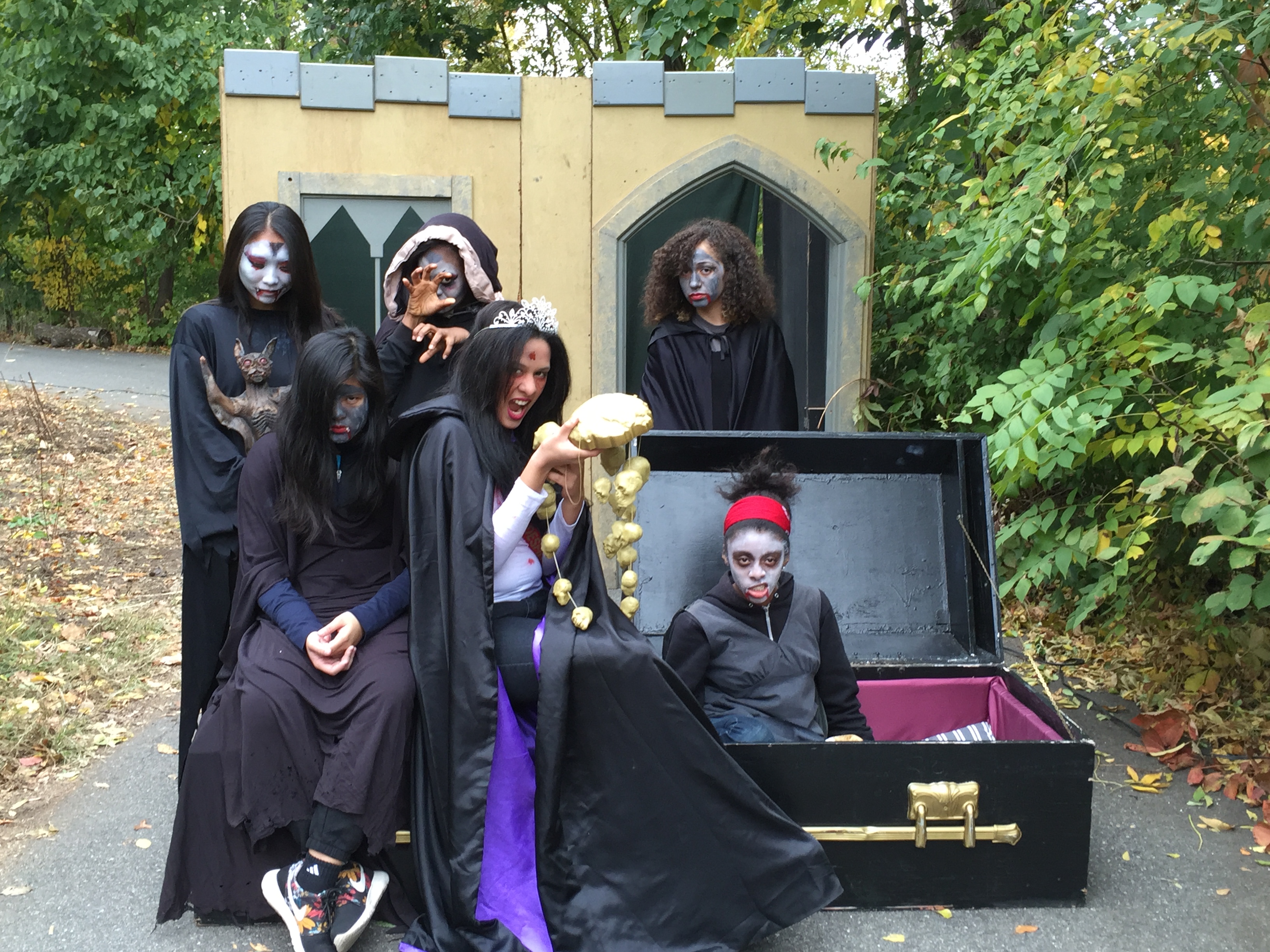 CPC Youth Spook Prospect Park Visitors for Halloween 