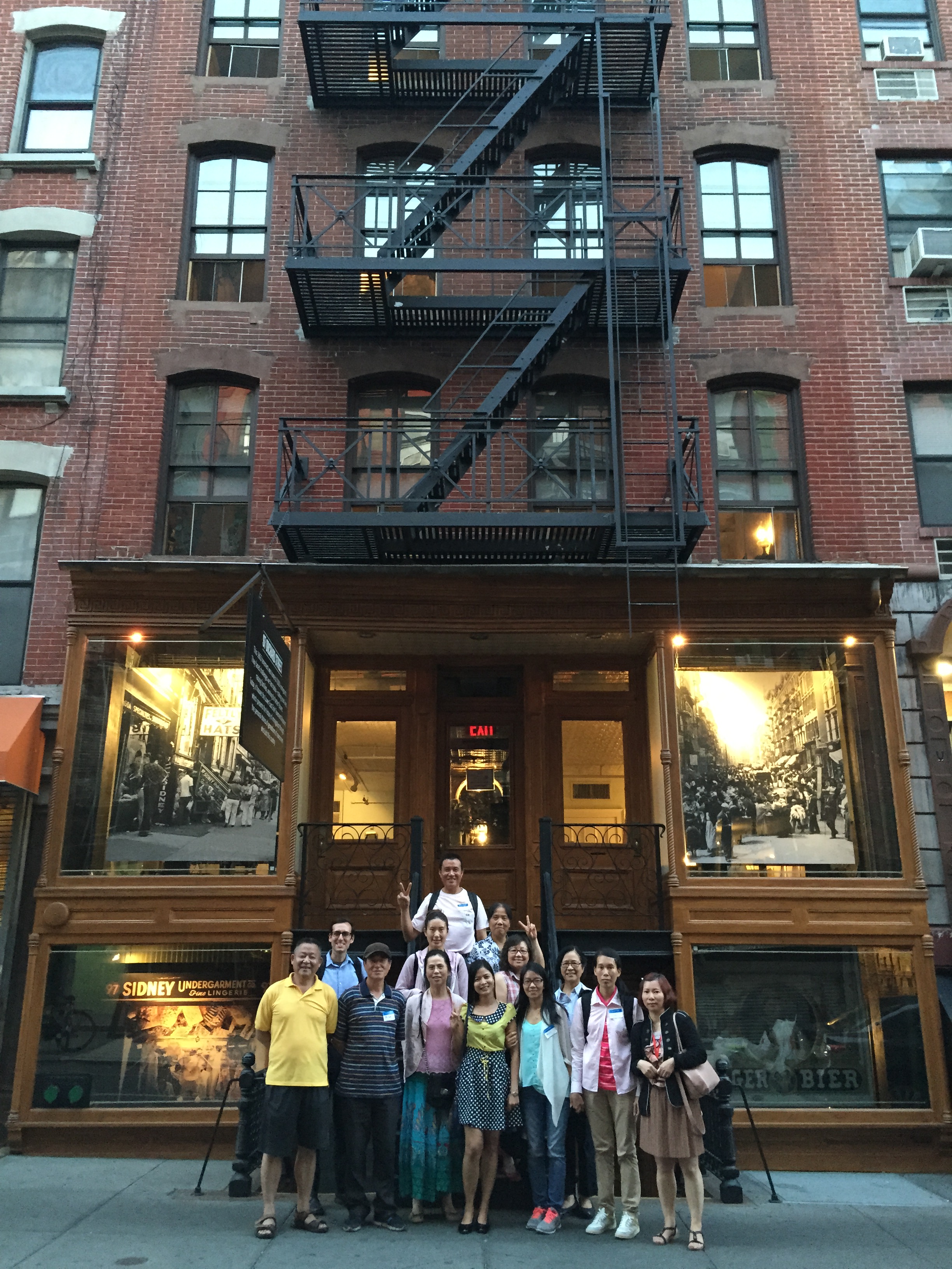 CPC Literacy Program visits the LES Tenement Museum