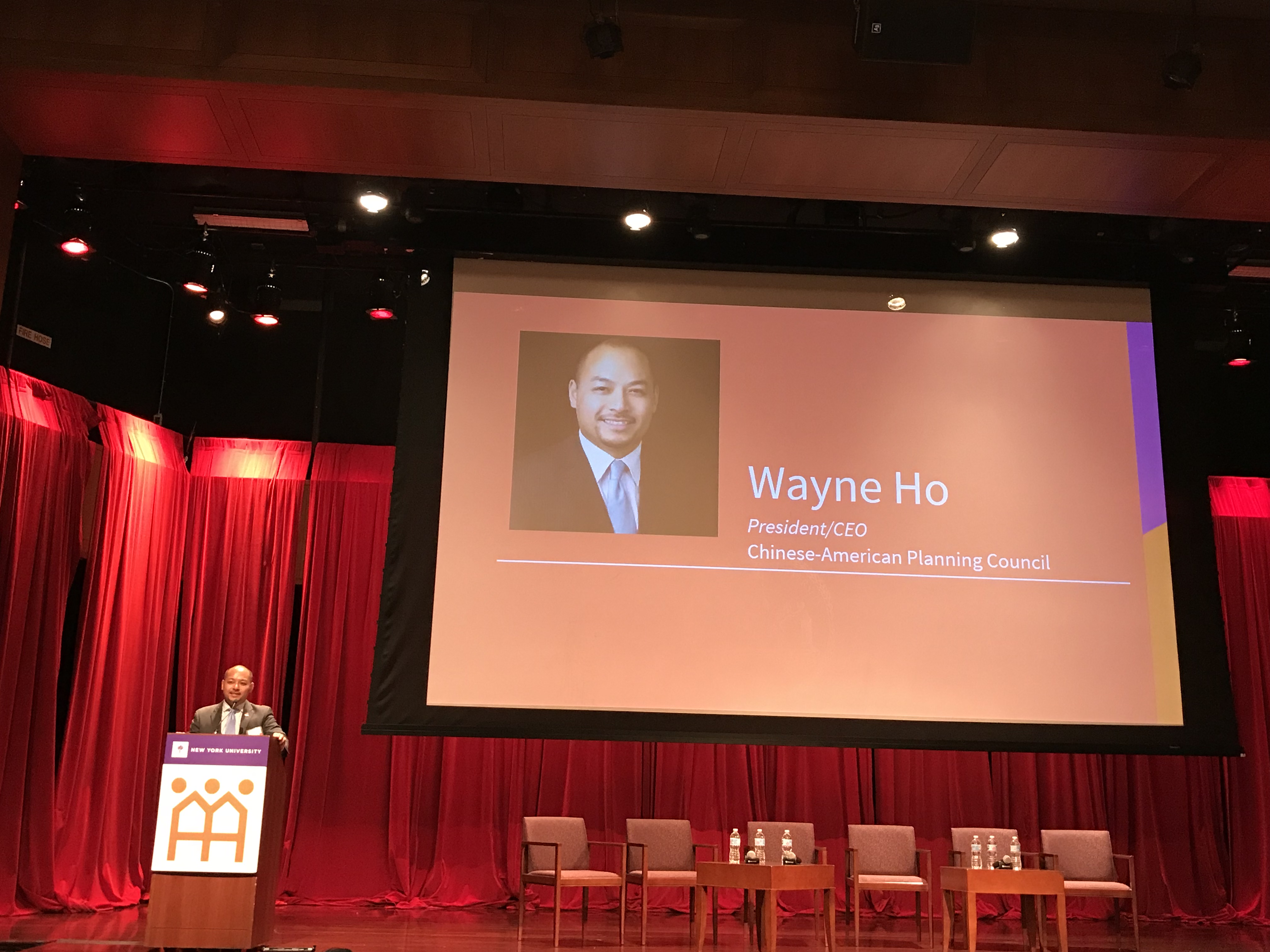 Wayne Ho Speaking