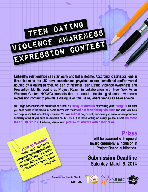 Teen Dating Violence Awareness Expression Contest
