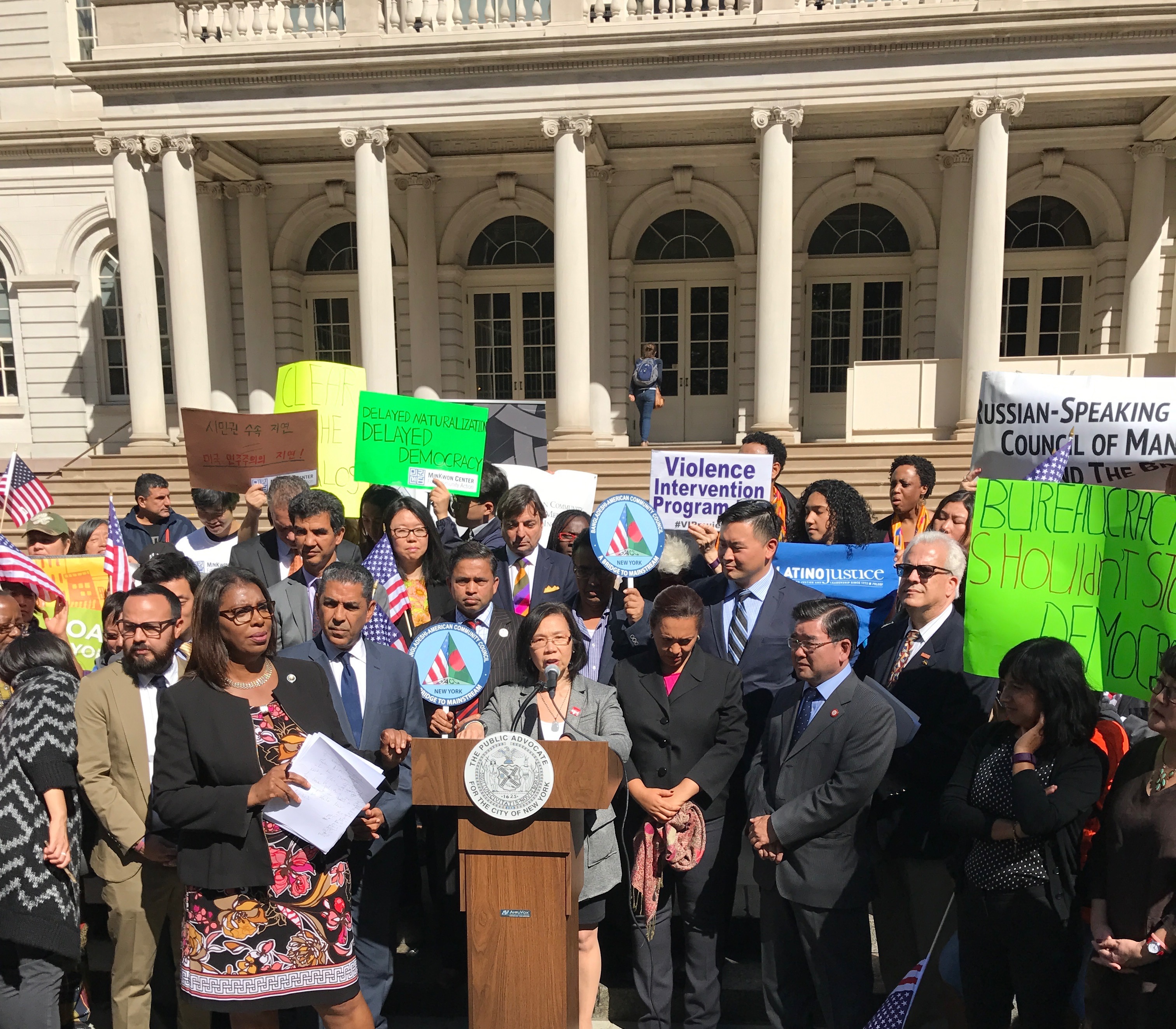 Rallying to Resolve the Backlog of Naturalization Cases