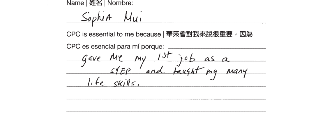 In Their Words Campaign