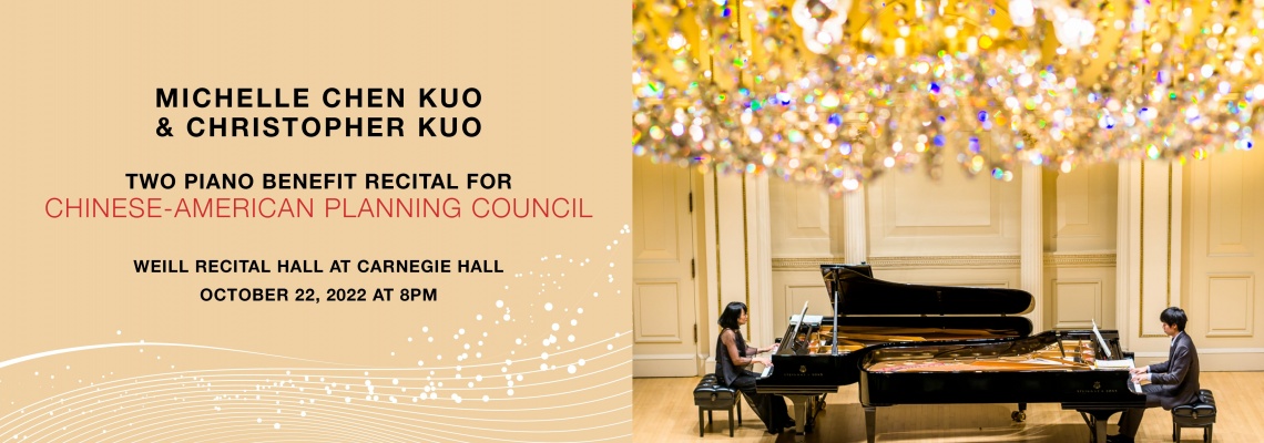Two Piano Benefit Recital - Michelle Chen Kuo & Christopher Kuo
