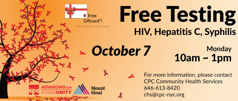Free HIV and STDs Testing 愛滋及性病免費檢測 Free HIV and STDs Testing 愛滋及性病免費檢測