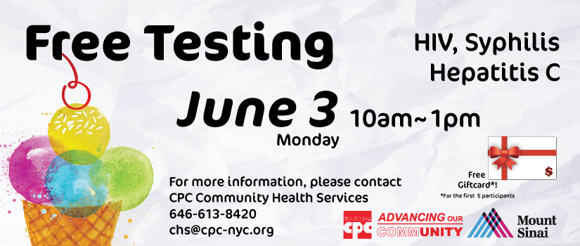 Free HIV and STDs Testing 愛滋及性病免費檢測 Free HIV and STDs Testing 愛滋及性病免費檢測