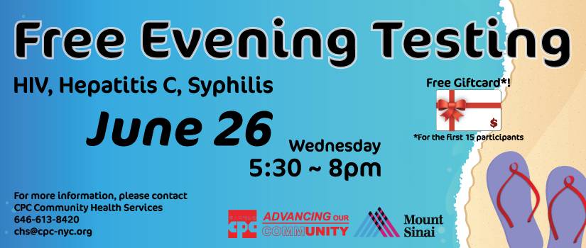 Free HIV and STDs Testing 愛滋及性病免費檢測 Free HIV and STDs Testing 愛滋及性病免費檢測