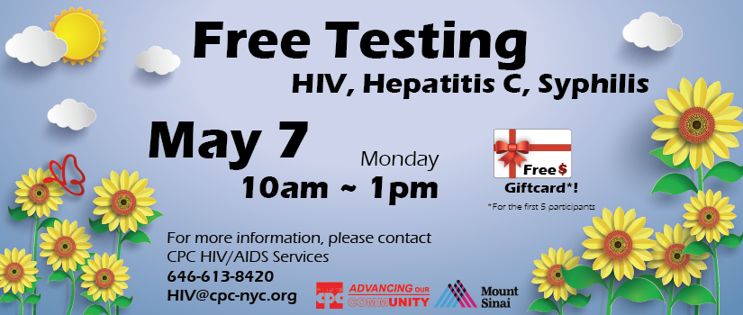 Free HIV and STDs Testing 愛滋及性病免費檢測 Free HIV and STDs Testing 愛滋及性病免費檢測