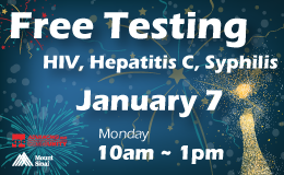 Free HIV and STDs Testing 愛滋及性病免費檢測