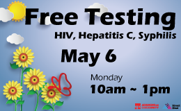 Free HIV and STDs Testing 愛滋及性病免費檢測