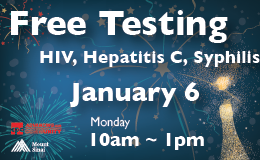 Free HIV and STDs Testing 愛滋及性病免費檢測