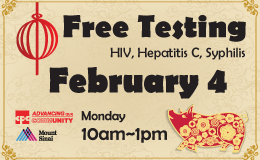 Free HIV and STDs Testing 愛滋及性病免費檢測
