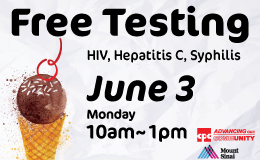 Free HIV and STDs Testing 愛滋及性病免費檢測