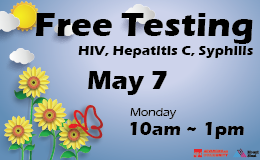 Free HIV and STDs Testing 愛滋及性病免費檢測