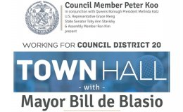 Town Hall with Mayor deBlasio - District 20
