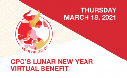 Lunar New Year Virtual Benefit Thursday March 18th, 2021