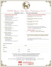 CPC 53rd Annual Lunar New Year Celebration - Sponsorship Form