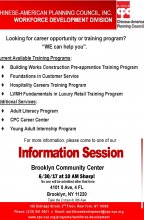 Workforce Development Division Brooklyn Information Session Larger