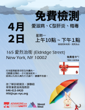 Free HIV and STDs Testing 愛滋及性病免費檢測