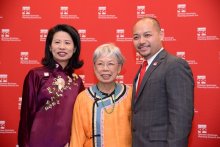 Jenny Low, Virginia Kee, and Wayne Ho