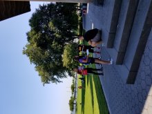 SYEP students conducting fish surveys along the waterfront.