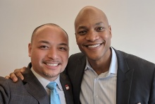 Wayne Ho and Wes Moore