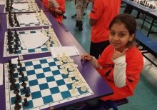 Azqa in Chess Tournament area