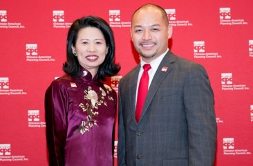 Jenny Low and Wayne Ho