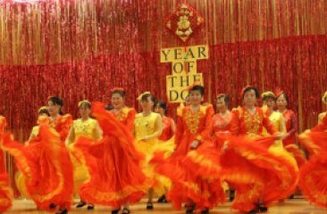 CPC Bklyn Senior Services Dance Team at Maimonides LNY Celebration