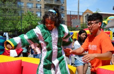 100 Youth Volunteered at the Carnival For All Children