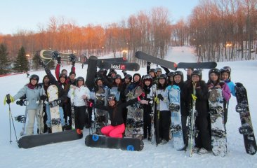 CPC Youth Hit the Slopes (and Visit Prestigious Colleges Too!)