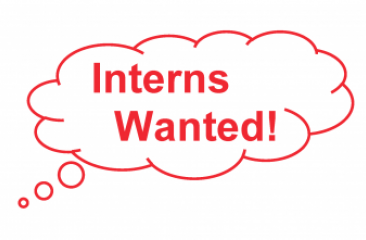 Interns Wanted Graphic