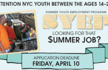 SYEP Participant Application Now Available