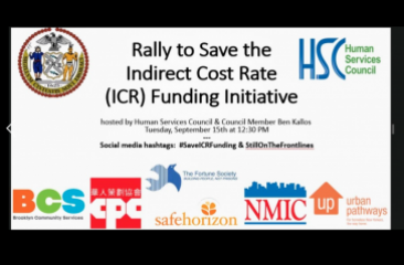 CPC Rallies with Nonprofits to Save the Indirect Cost Rate - Presentation Slide 1